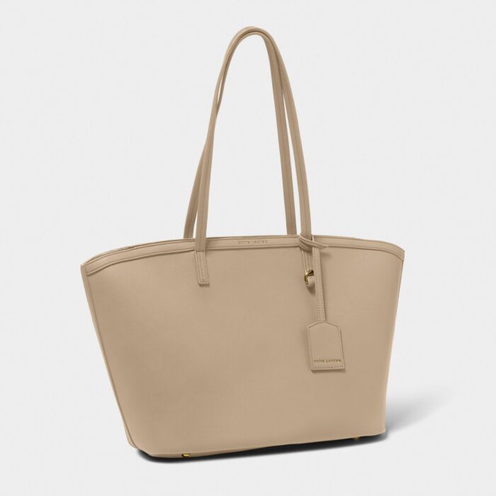 Katie Loxton Travel Tote Bag - Light Taupe